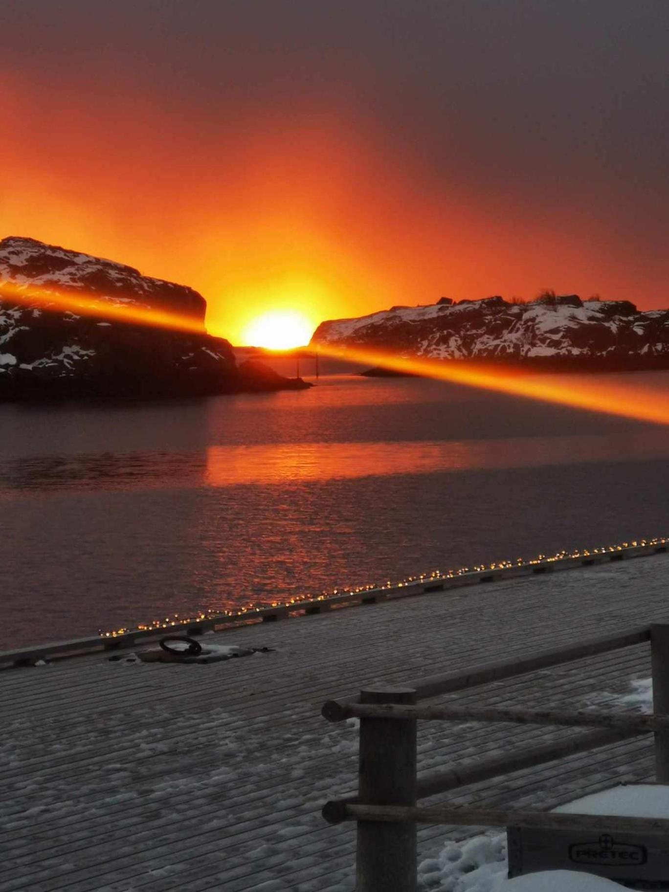 Kaikanten Kro og Rorbu Sennesvik Bagian luar foto