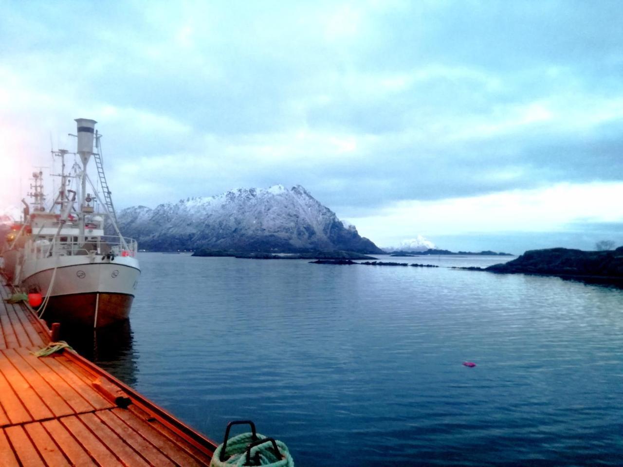 Kaikanten Kro og Rorbu Sennesvik Bagian luar foto
